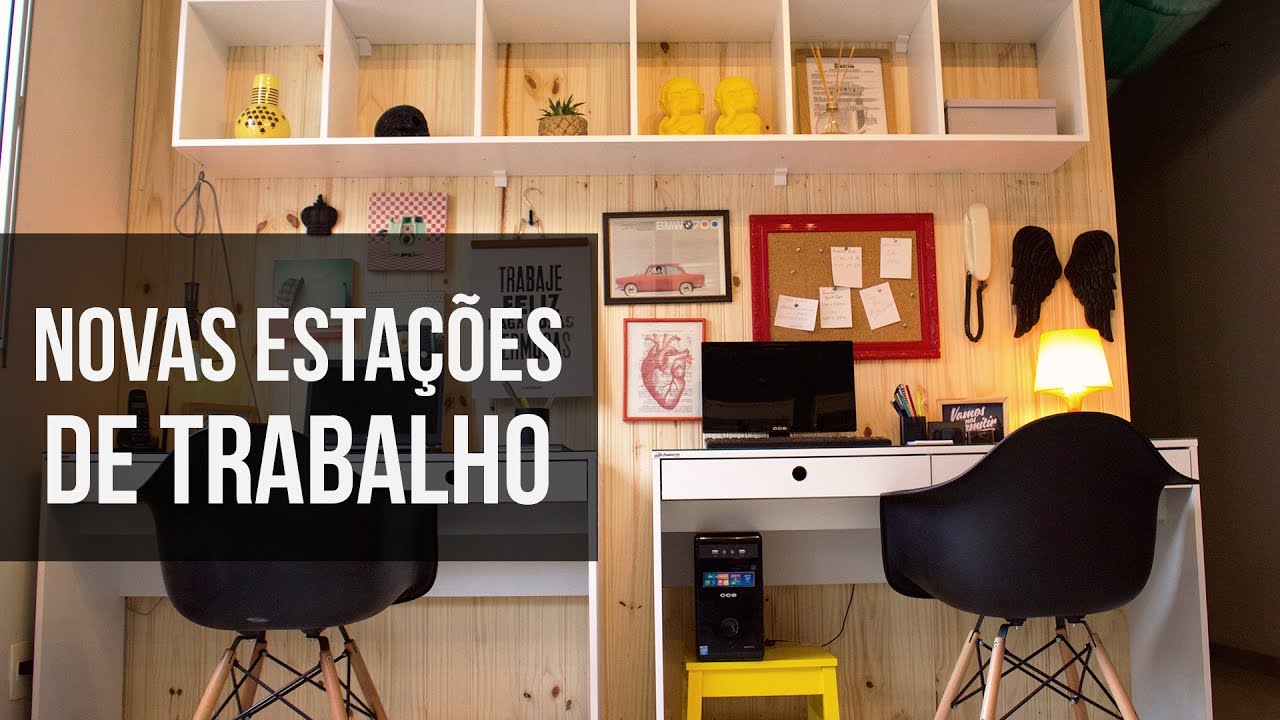 Como decorar escritório gastando pouco - Homens da Casa