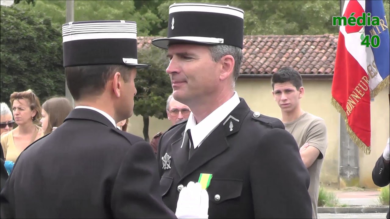 Remise de médailles 14 juillet 2017 à Mont-de-Marsan
