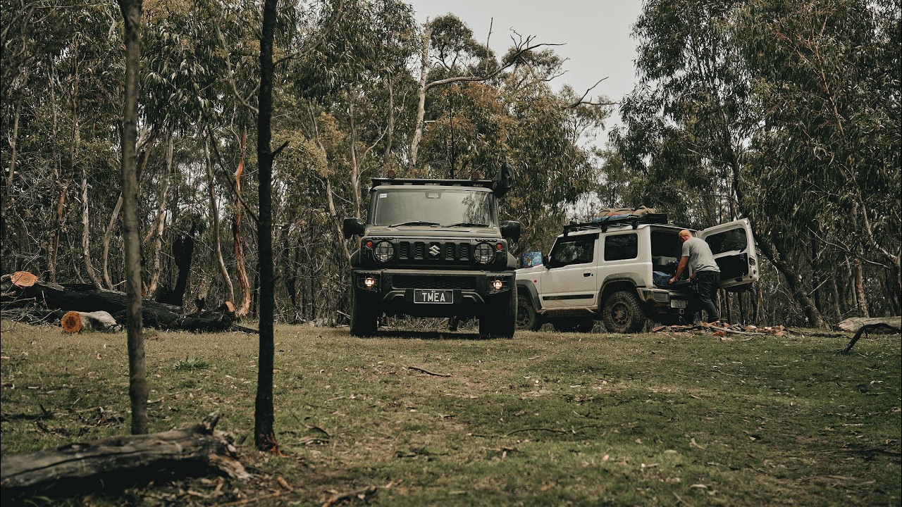 EPIC Jimny Weekend in the GRAMPIANS | Cliffside Camping & Off-Roading Adventure with a mate