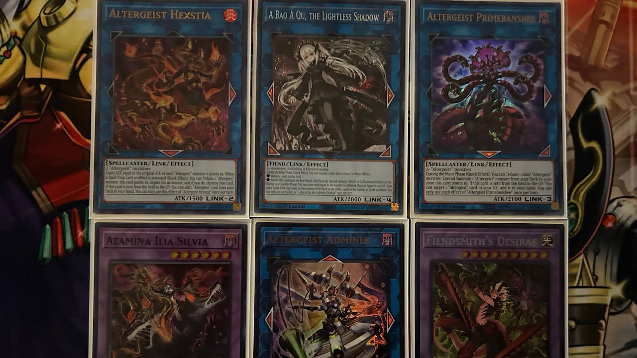 Altergeist deck profile! Second place Azamina Fiendsmith Altergeist!