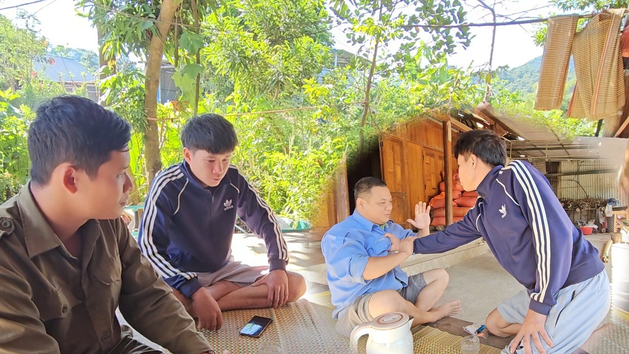 Hoang Manh has solved the problem of not having enough money to pay workers' salaries.