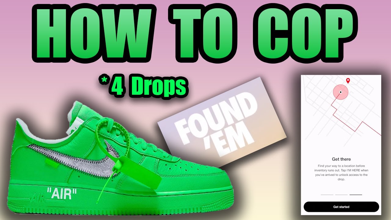 How To Get The OFF-WHITE Air Force 1 BKM Spark Green