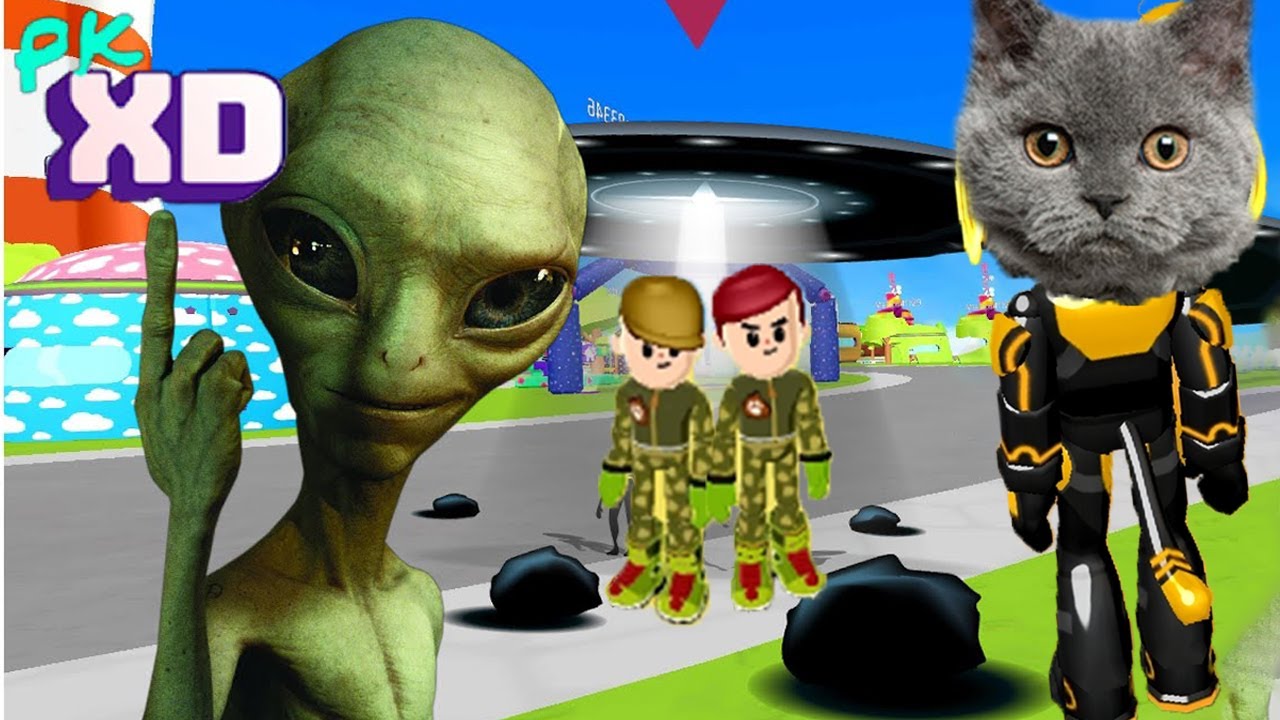 pk xd | UZAYLI KONUŞAN KEDİLERİN KOMUTANI GALAKTİKOS | PK XD