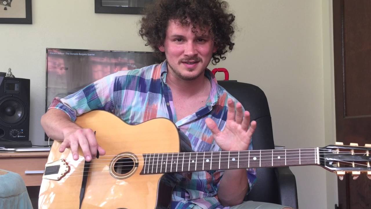 Gonzalo Bergara Elena's Bossa Lick Breakdown (Gypsy Jazz/Bossa Nova Guitar Lesson)