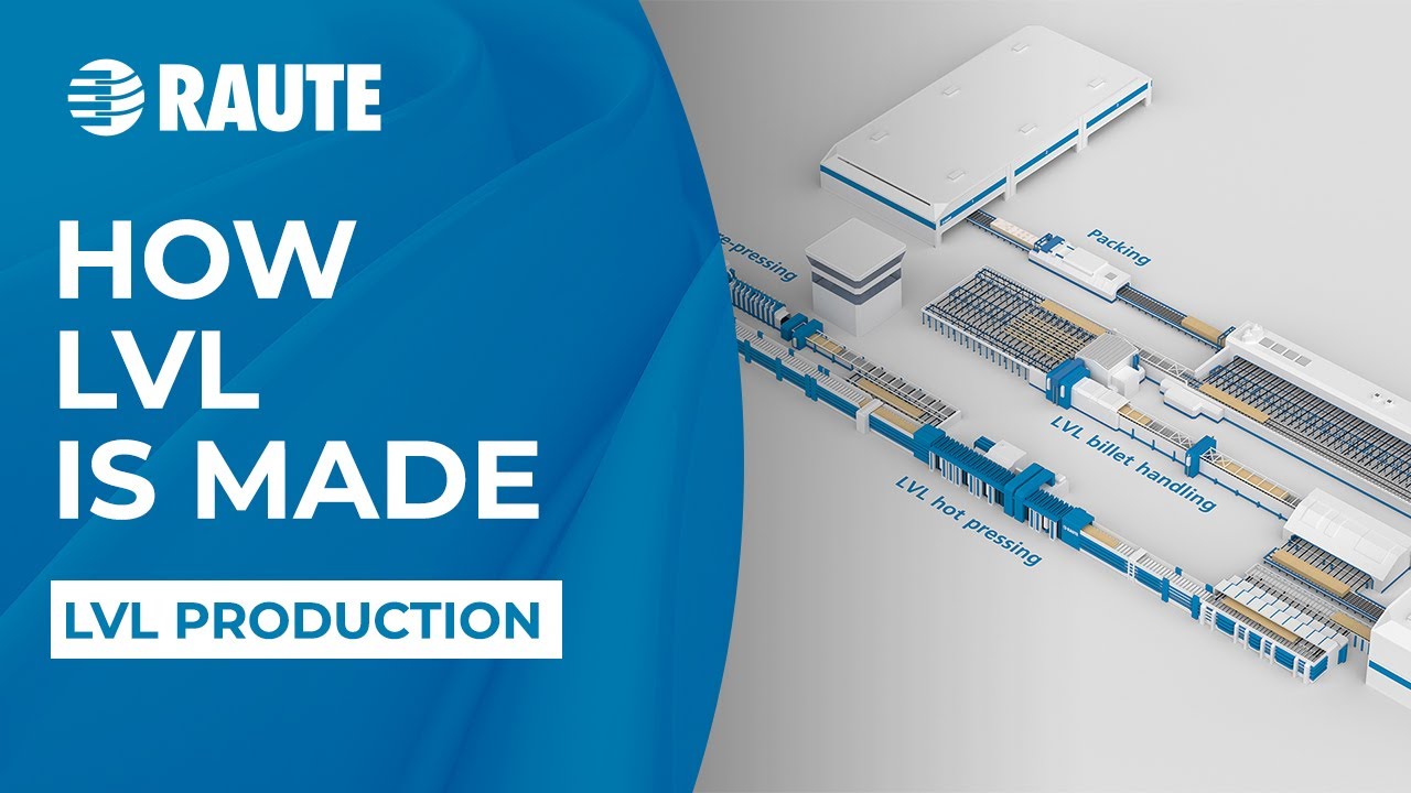 How Laminated Veneer Lumber (LVL) is made?