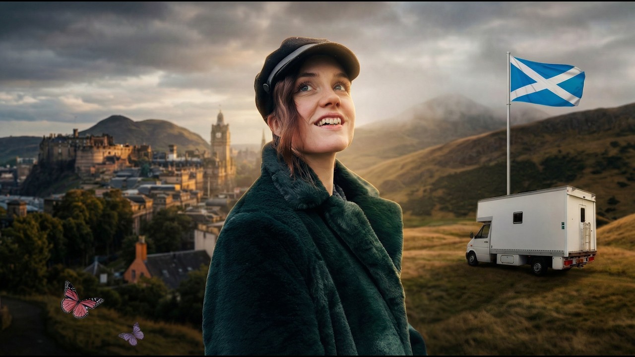 A Scottish Winter in our Little Van ☾ Edinburgh Diaries