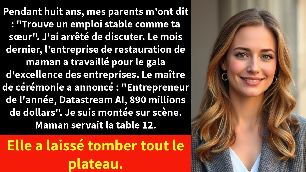 Pendant huit ans, mes parents m'ont dit : 