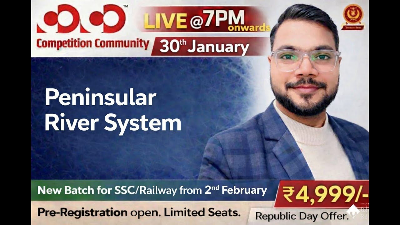 Peninsular River System By Rishu Sir