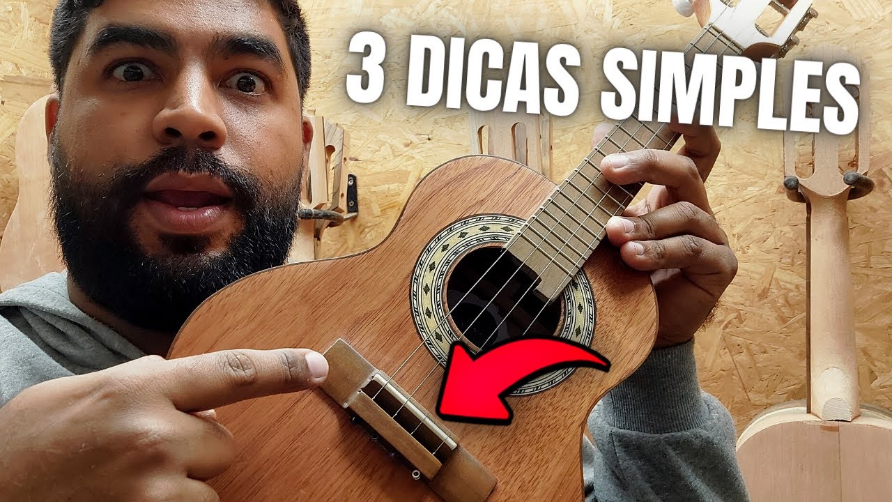 3 DICAS AVASSALADORAS PARA ABAIXAR AS CORDAS DO SEU CAVAQUINHO