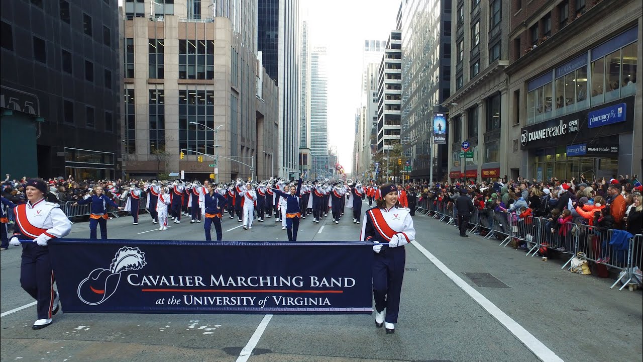 UVA’s Cavalier Marching Band Hits NYC for Macy’s Parade 2015
