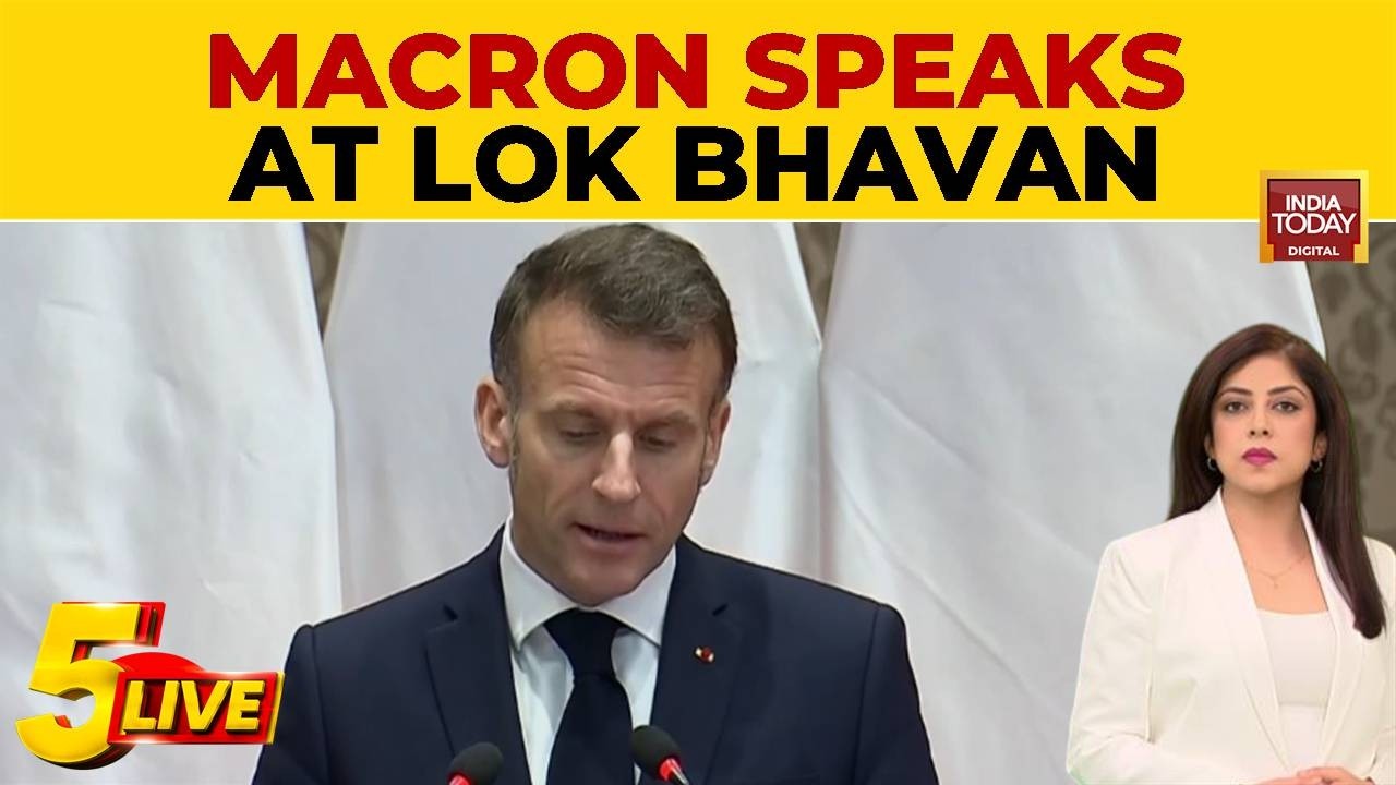 Macron Vows Deeper Strategic Ties, Defense Tech Transfer During India Visit, Invites PM Modi For G7