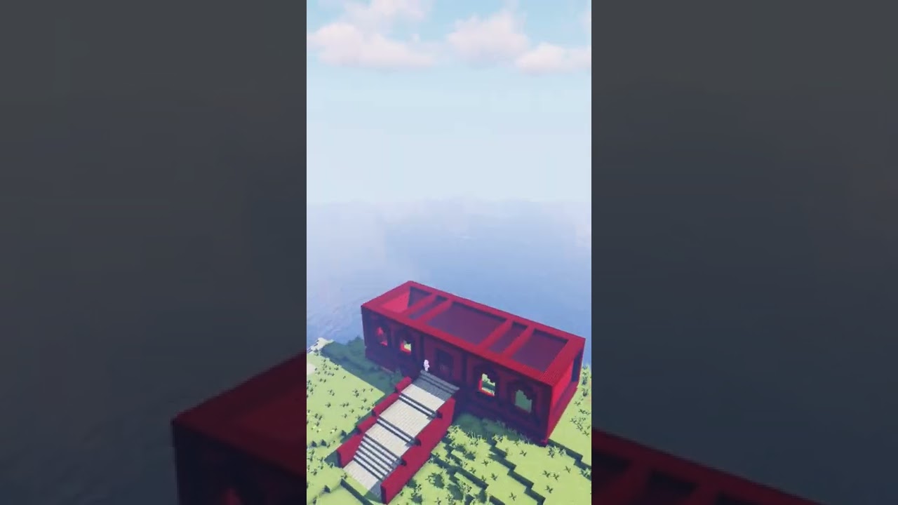 Minecraft | 1 Hour Build Challenge Timelapse 29 #shorts