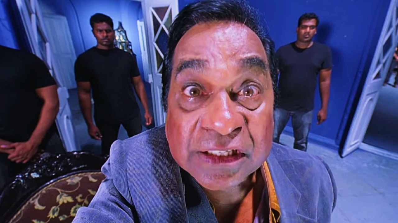 मेरी काली चमेली को किसने छेड़ा - Climax Scene -  Brahmanandam & Mahesh Babu Hindi Dubbed Scenes