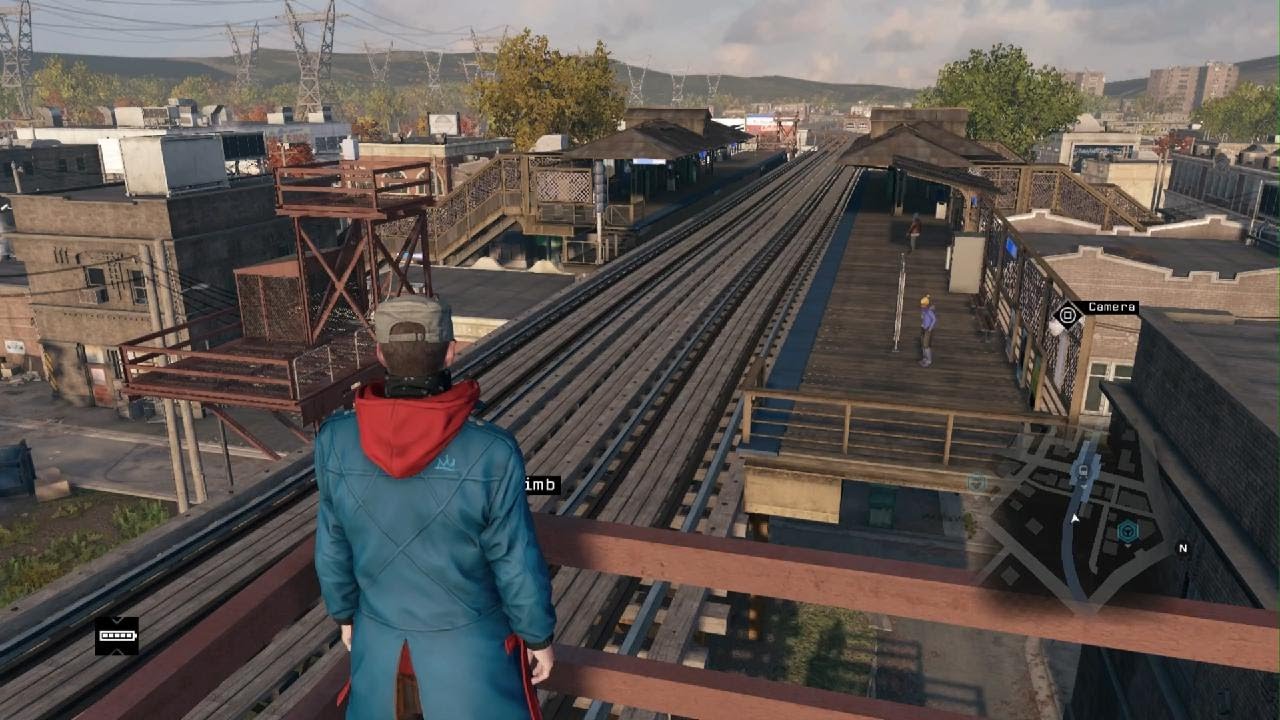 Chicago Blue Line Trains / Corland Station (Watch Dogs 1)