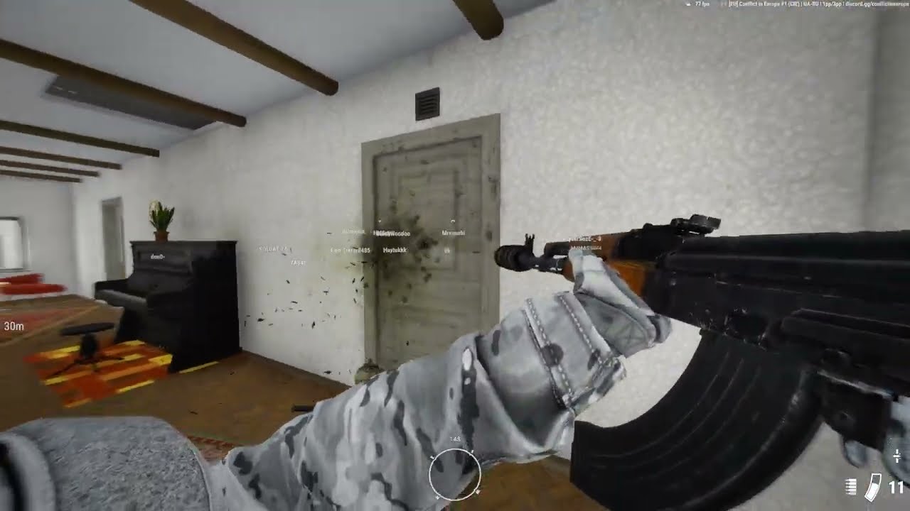 Killing a Whole House Of Enemy Soldiers (Arma Reforger)