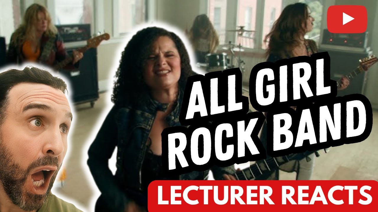 ALL GIRL ROCK BAND - PLUSH | REACTION | ROCKSTAR DAD