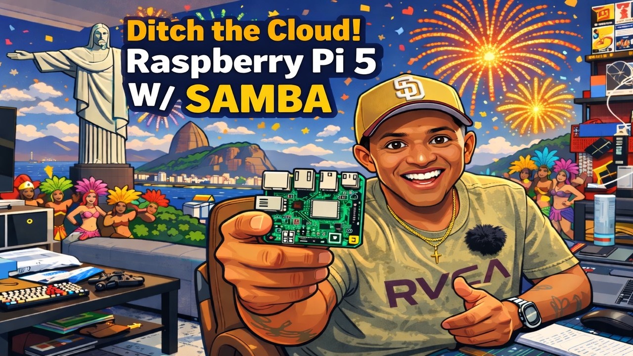 How to Turn a Raspberry Pi 5 into a Home File Server (SAMBA)
