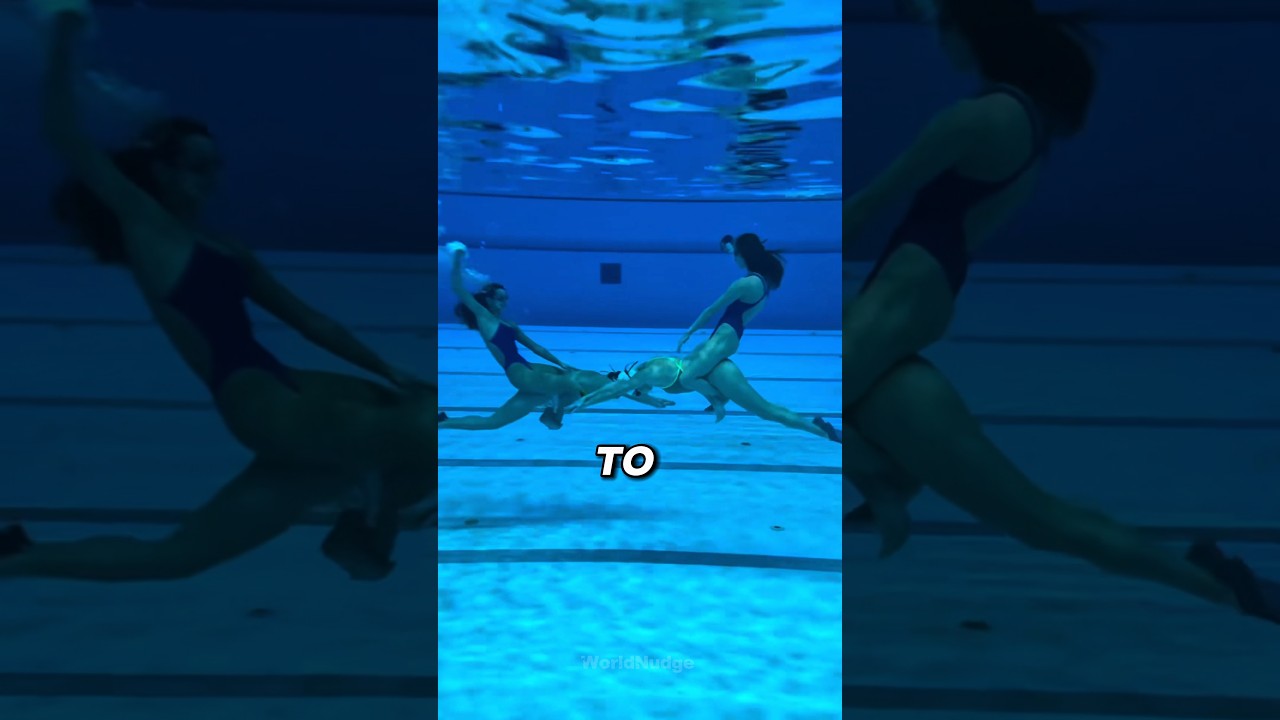 Artistic Swimming: The Brutal Sport That Looks Beautiful #reels #facts