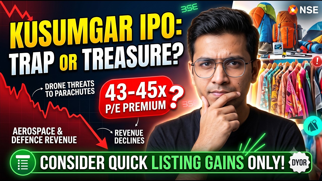 Kusumgar IPO Reality Check! Why I'm SKEPTICAL? (Watch Before Applying)