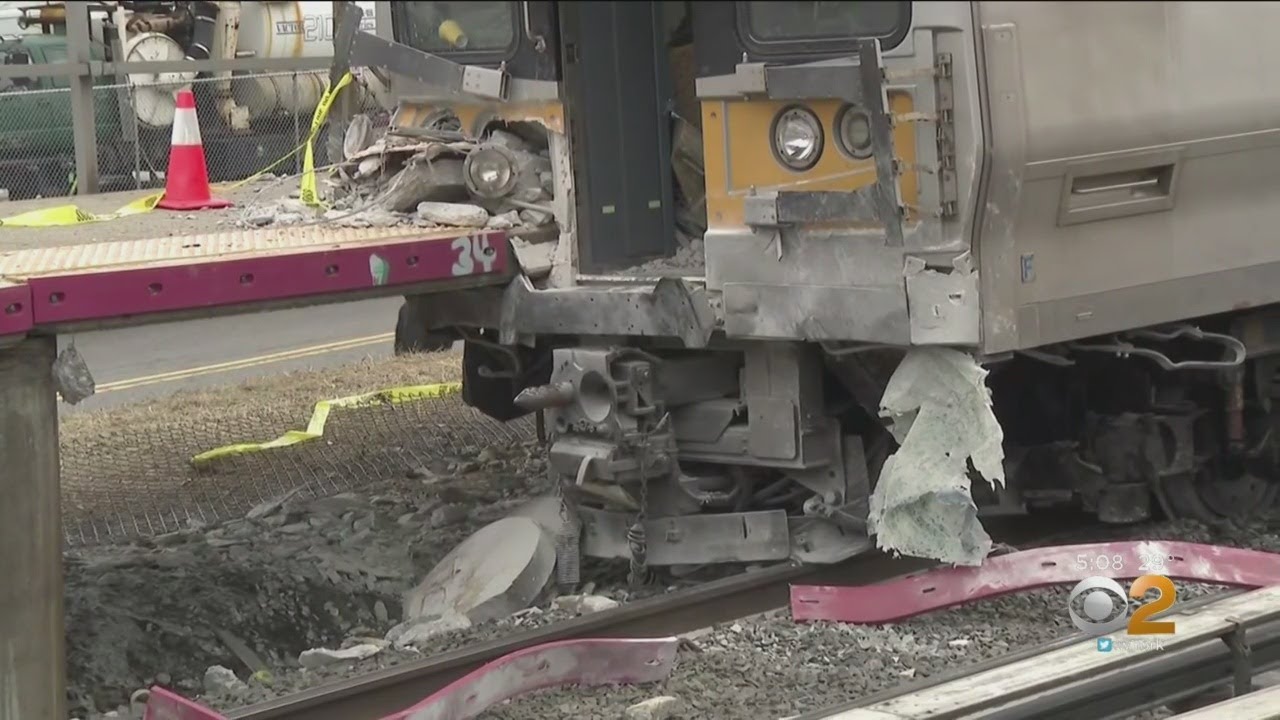Investigators Probing Deadly Crash Involving Truck, Pair Of LIRR Trains