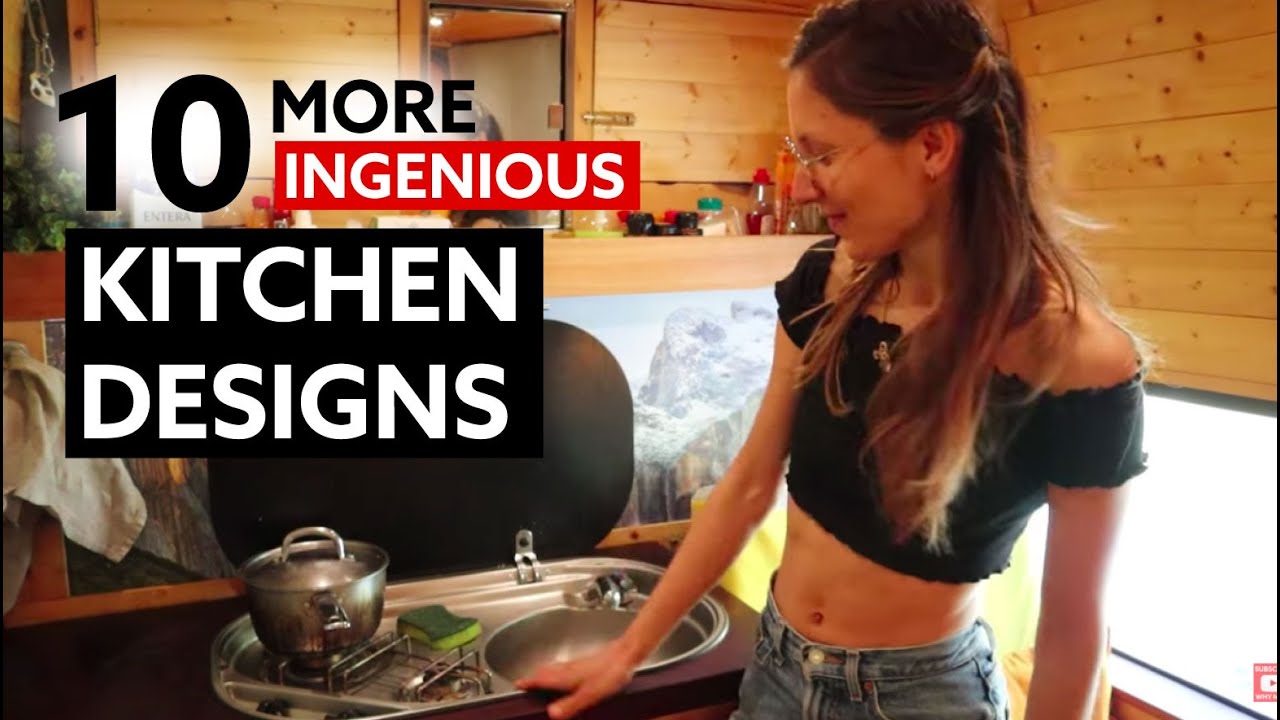 10 (MORE) INGENIOUS KITCHEN DESIGNS For Your Van Conversion