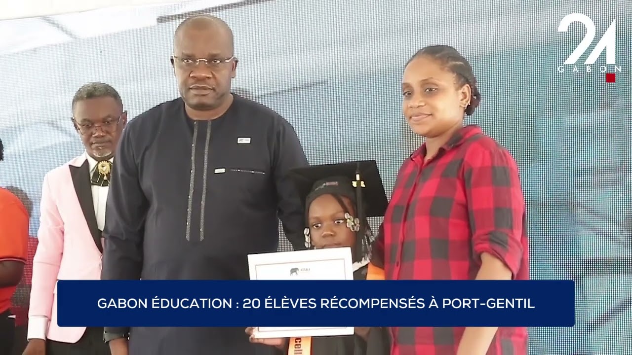 GABON ÉDUCATION : 20 ÉLÈVES RÉCOMPENSÉS À PORT-GENTIL