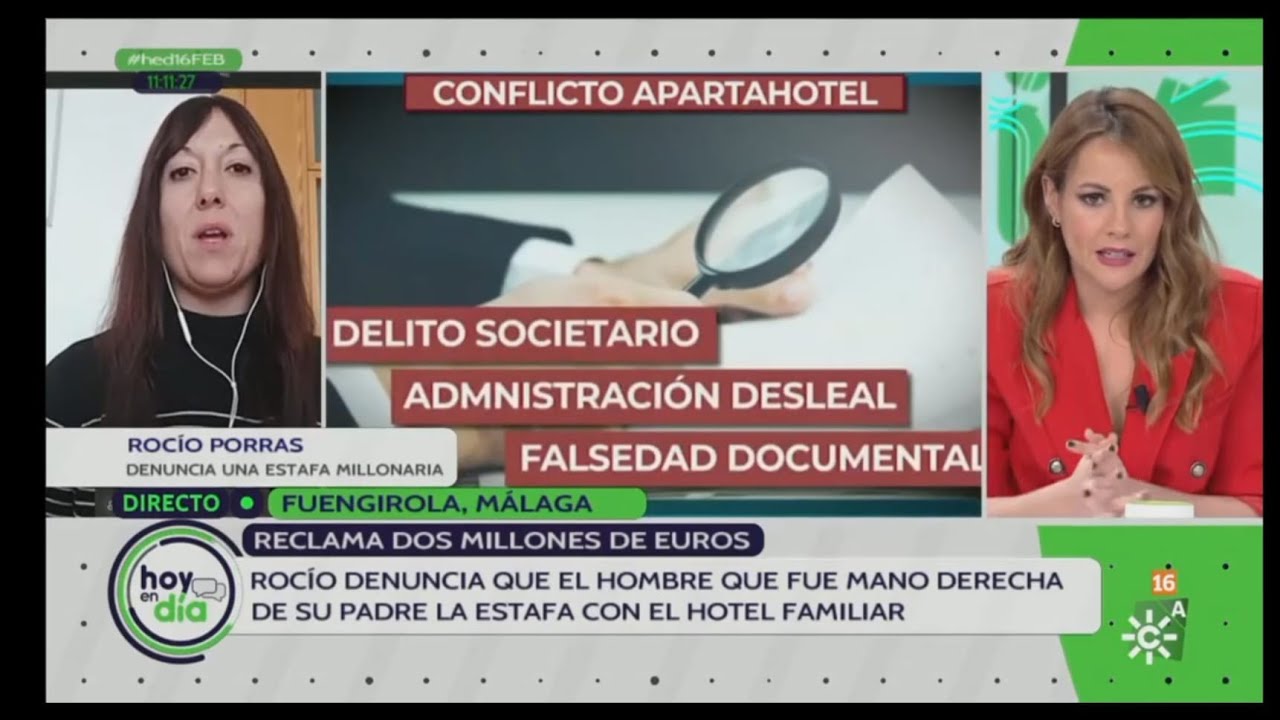 Hotel Veramar Fuengirola. ESTAFA MILLONARIA