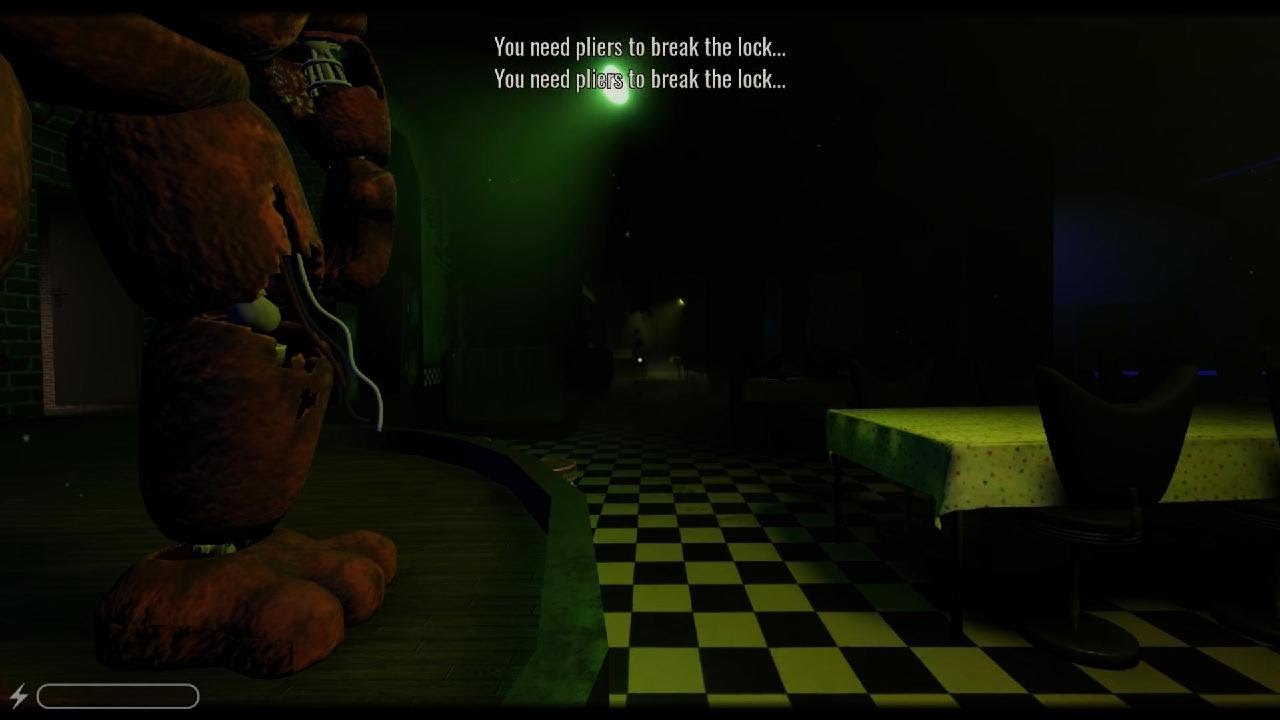 Playing Roblox FNAF games.