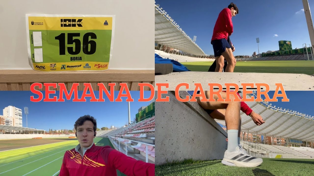 ÚLTIMO ENTRENO ANTES DE LA CARRERA | Semana de competición: 10k Alcobendas 
