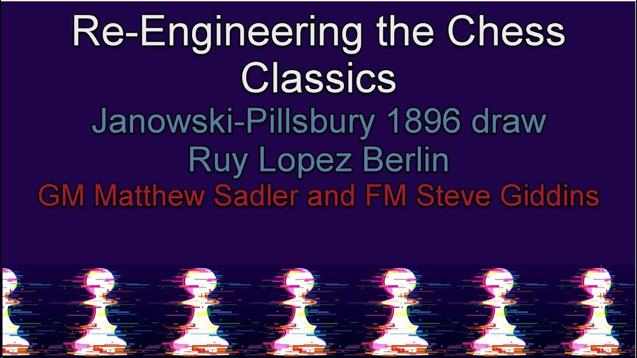 Re-Engineering the Chess Classics: Janowski-Pillsbury 1896 draw Ruy Lopez Berlin