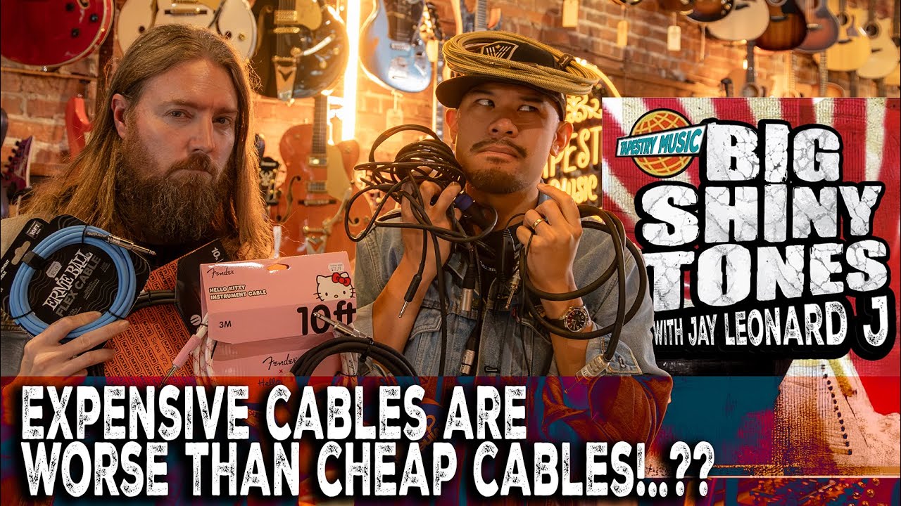 Are Cheap Guitar Cables The New Boutique Tone Secret? 🎸 BIG SHINY TONES 