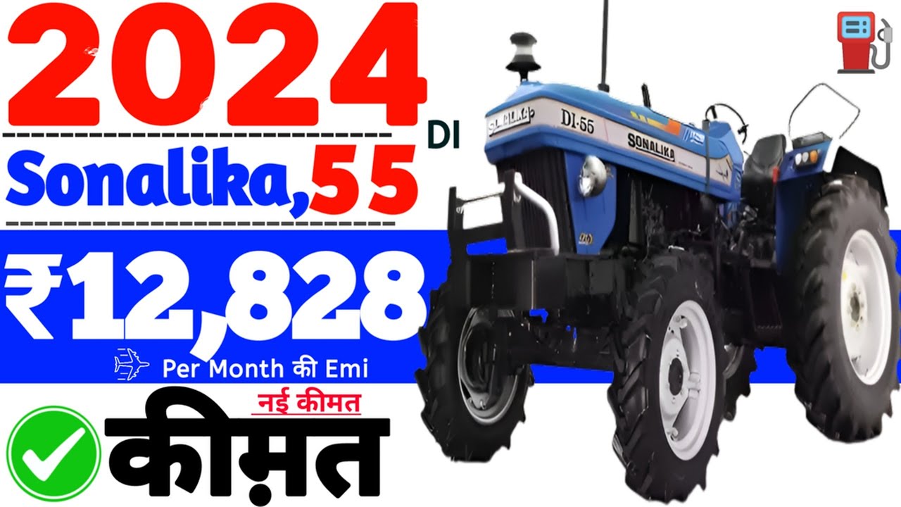 Sonalika di 55 sikandar 4wd new model 2024 price😘On road💣downpayment🌐11%फाईनैन्श🔥5सालो की Emi₹12,828