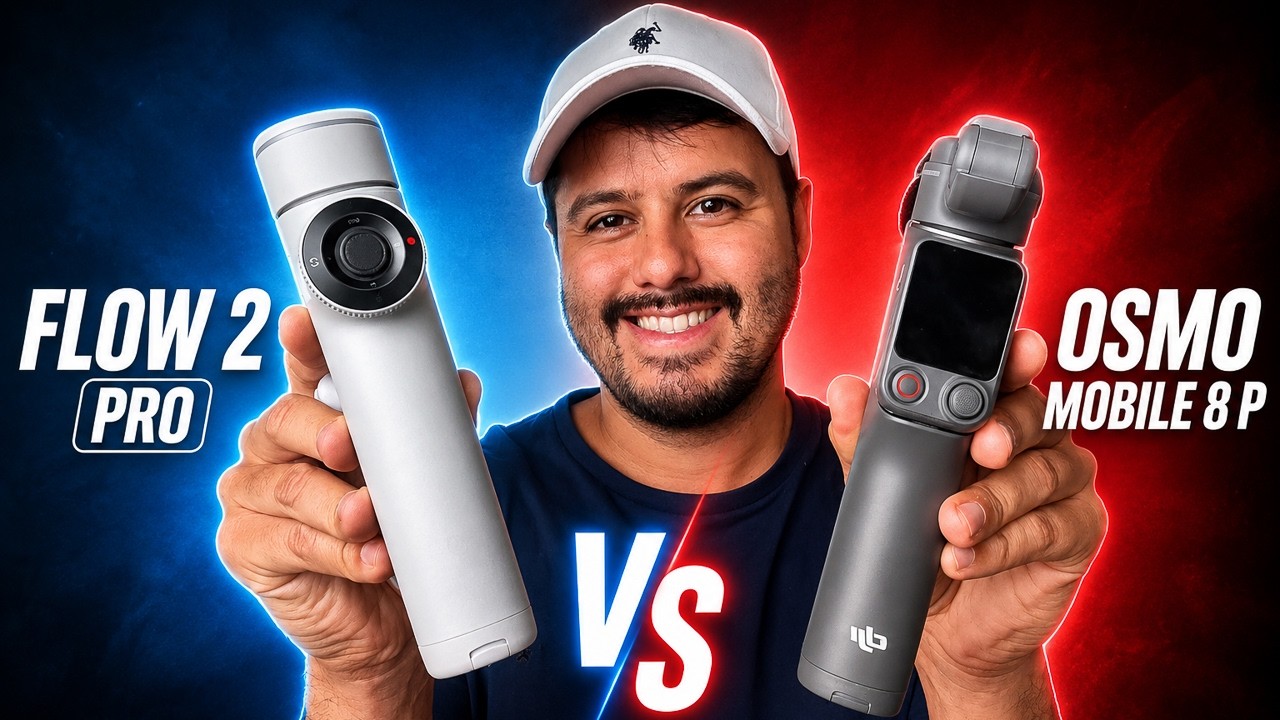 Kt&oacute;ry lepszy? Insta360 Flow 2 Pro kontra DJI Osmo Mobile 8P
