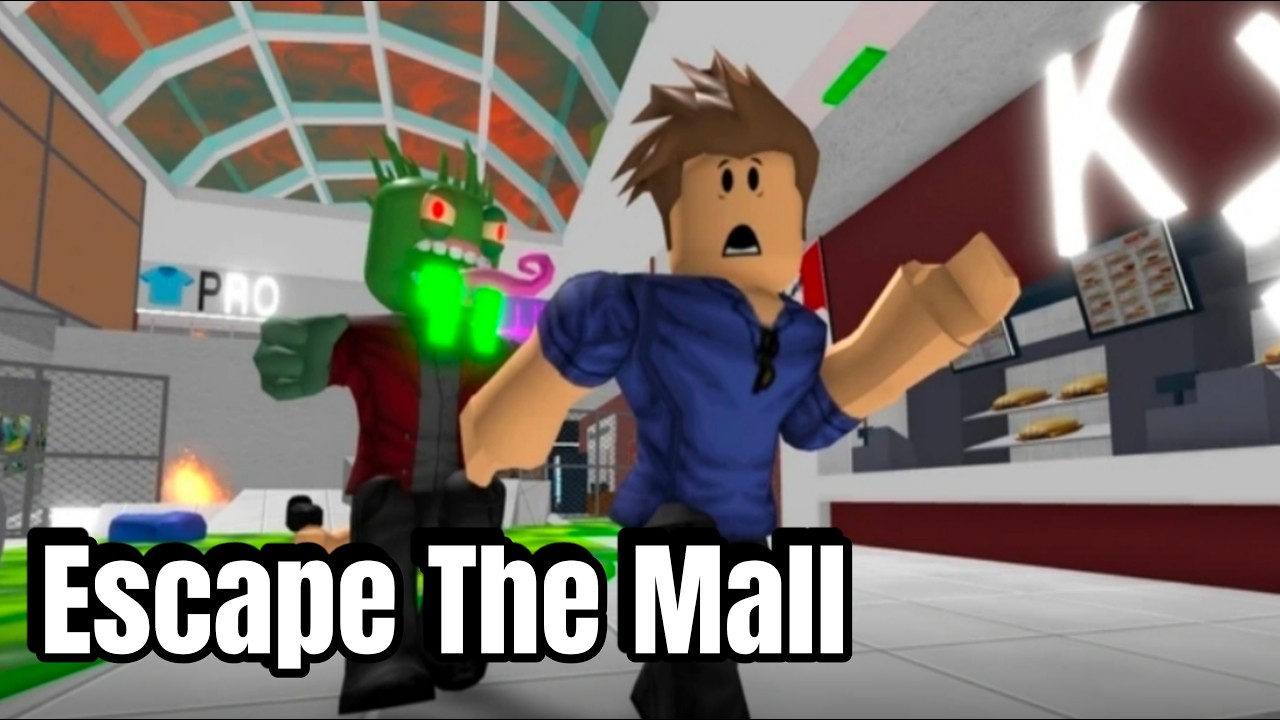 Escape The Zombie Mall Obby || ROBLOX Obby Gameplay 🎮