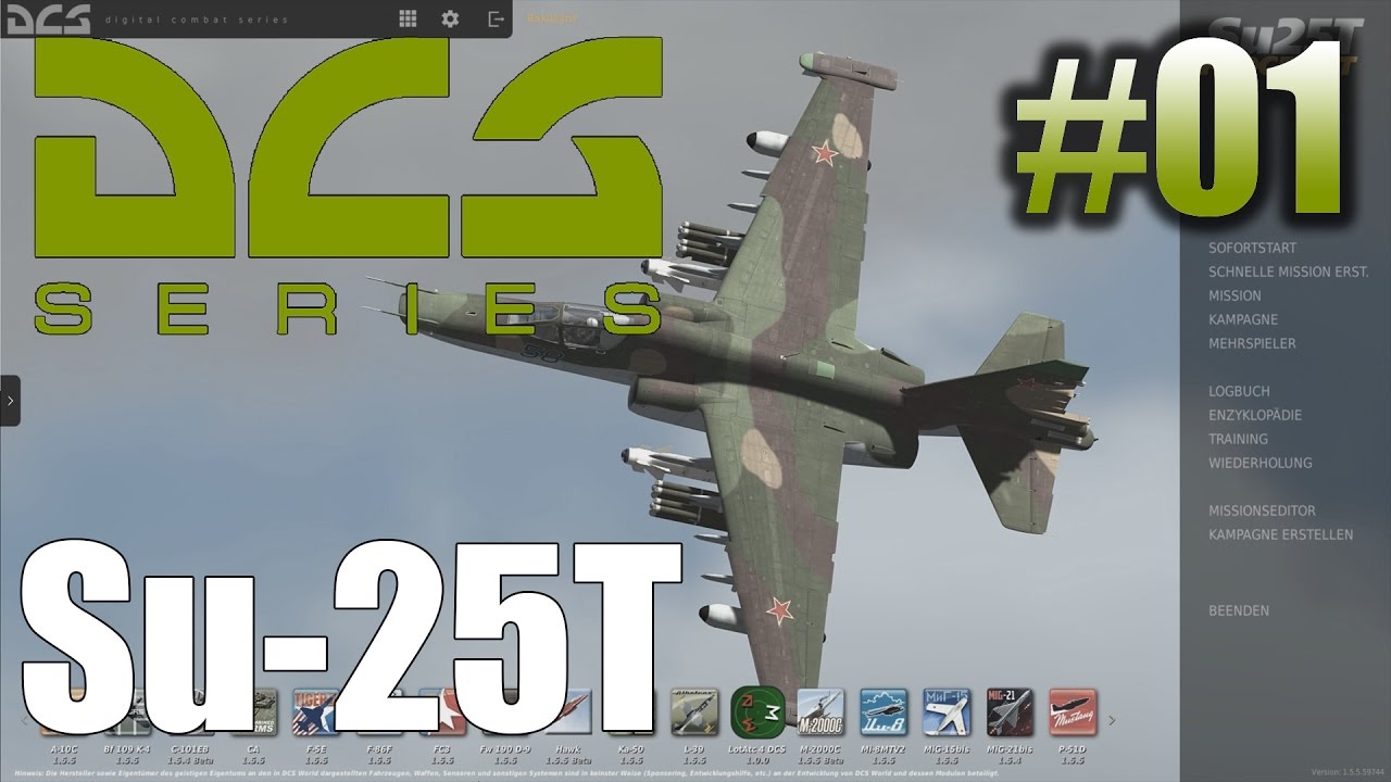 DCS World: Su-25T Anfängertutorial - #01 - Intro [Deutsch|HD+]
