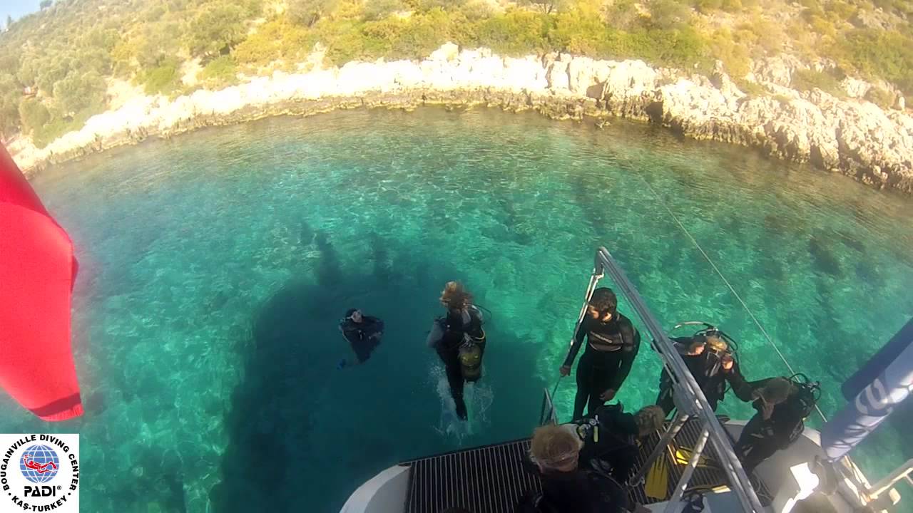 Bougainville Diving Kaş - More Folkehogskule OW Course 2013