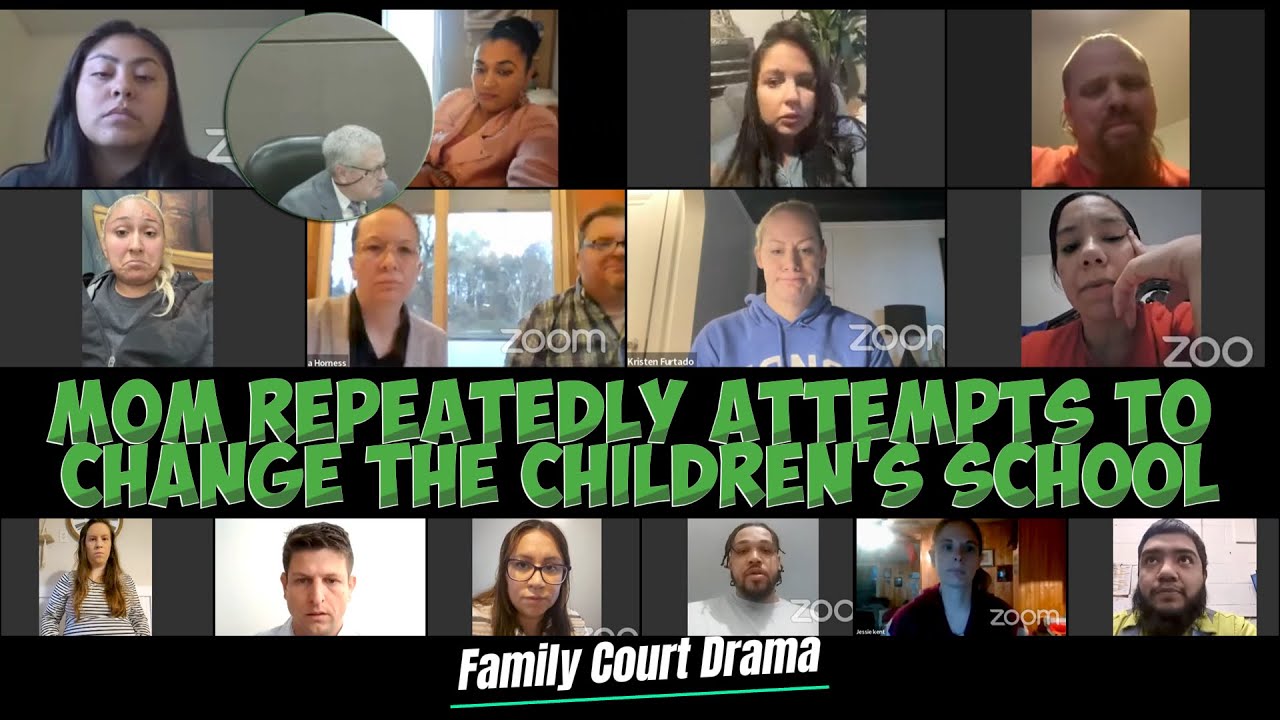 Mom Repeatedly Attempts to Change the Children's School