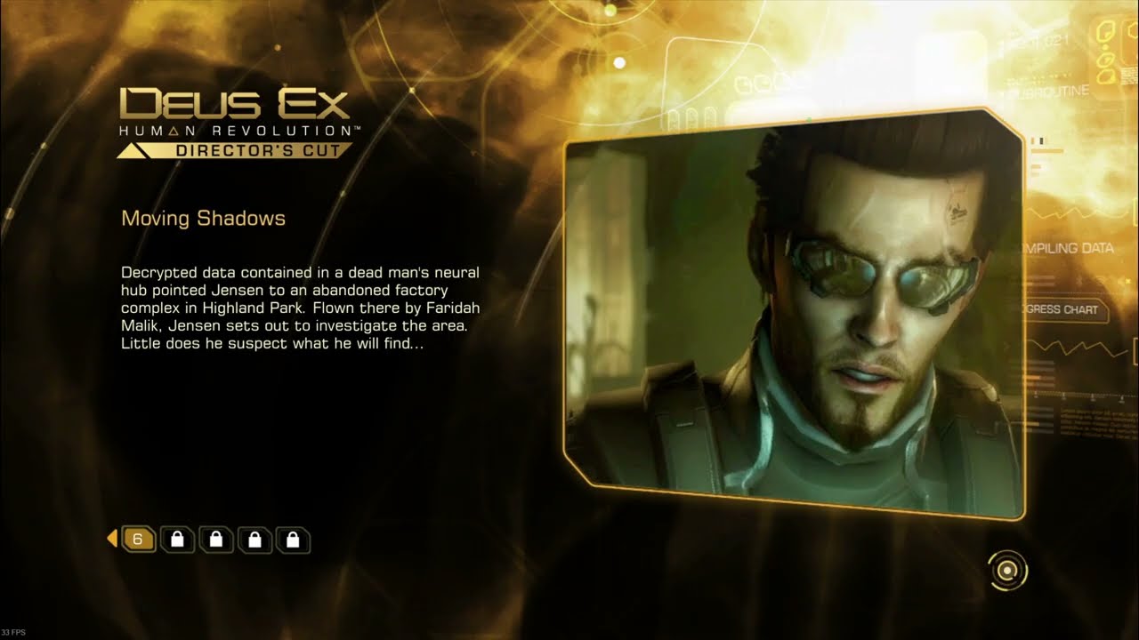 Trying Deus Ex Human Revolution with a PS4 Controller, on a PC.