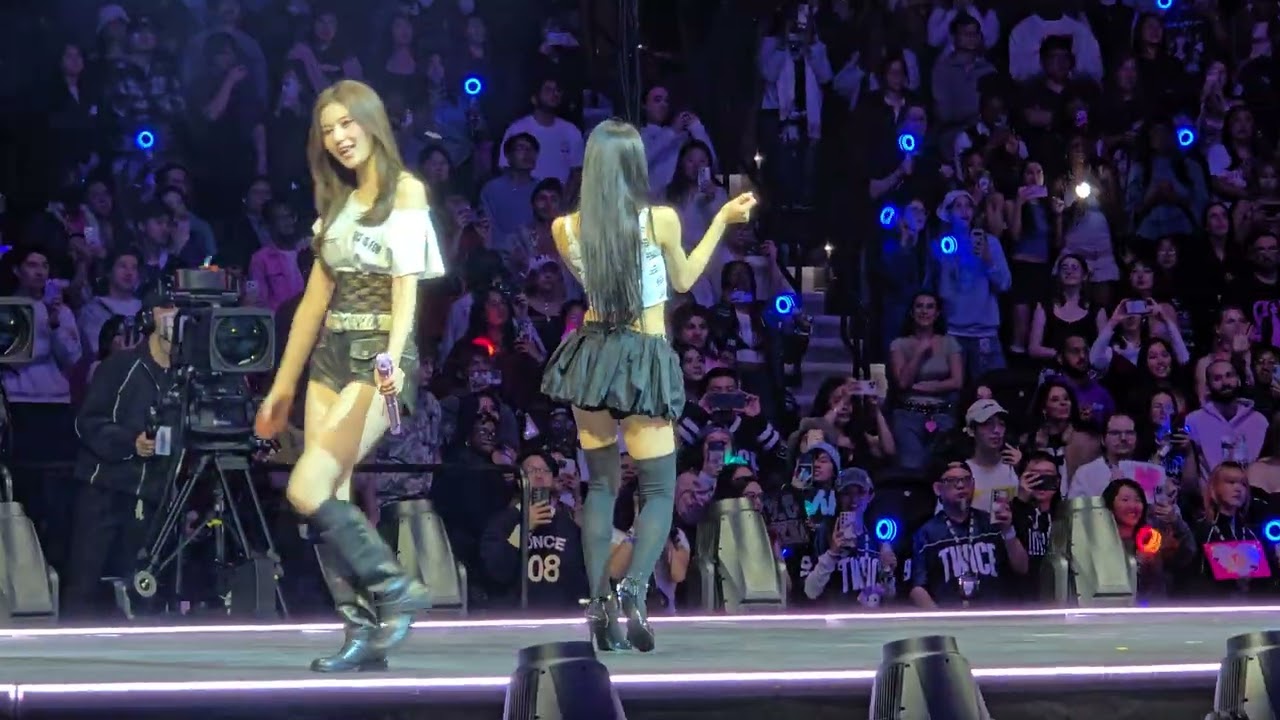 Twice performing Twice song after asking Philly what song we wanted