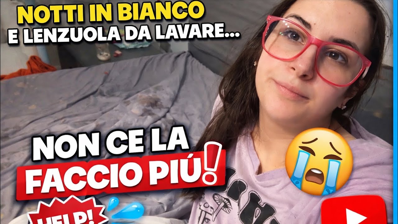 NON NE POSSO PIÙ: NOTTI IN BIANCO E LENZUOLA DA LAVARE… HELP! ✋💦