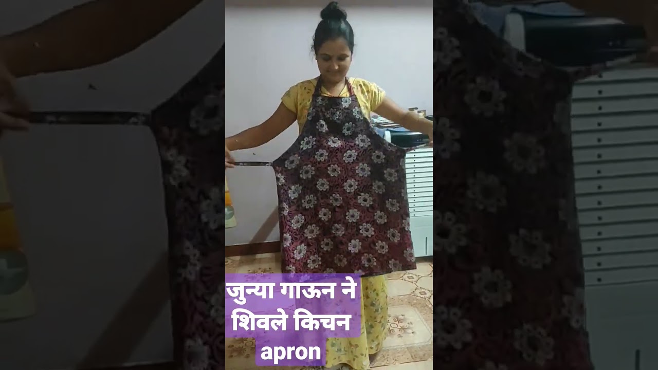 very easy kitchen apron#daily vlog