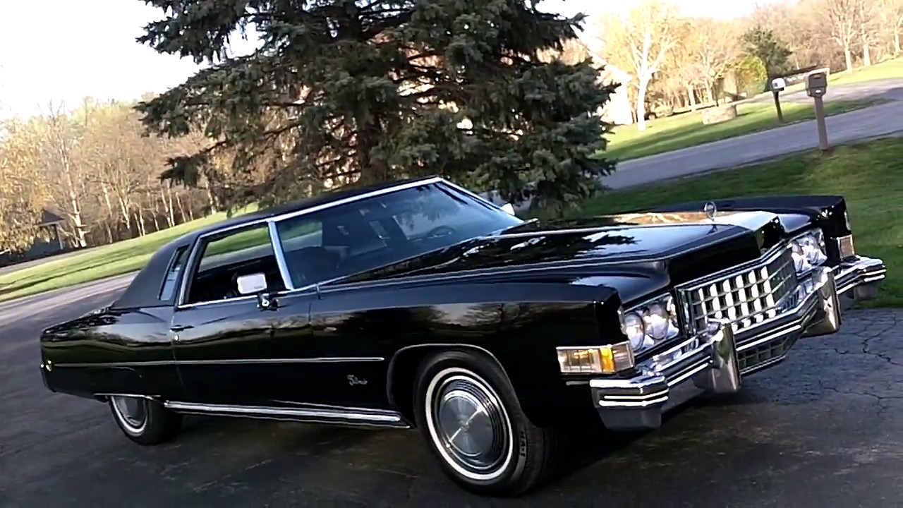 1973 Triple Black Eldorado. supersportmotors.com (Super Sport Feature #46) ПРОДАНО!!!