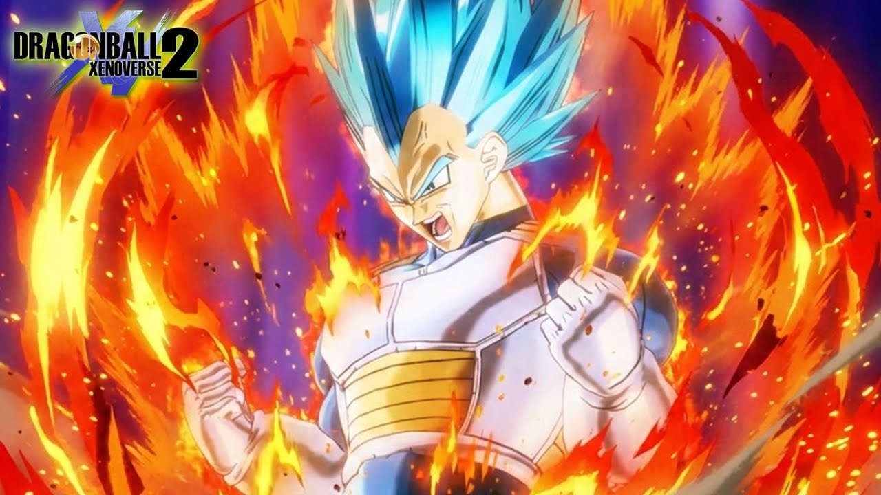 New Animated Final Explosion of Vegeta's SSGSS Evolved in Dragon Ball Xenoverse 2