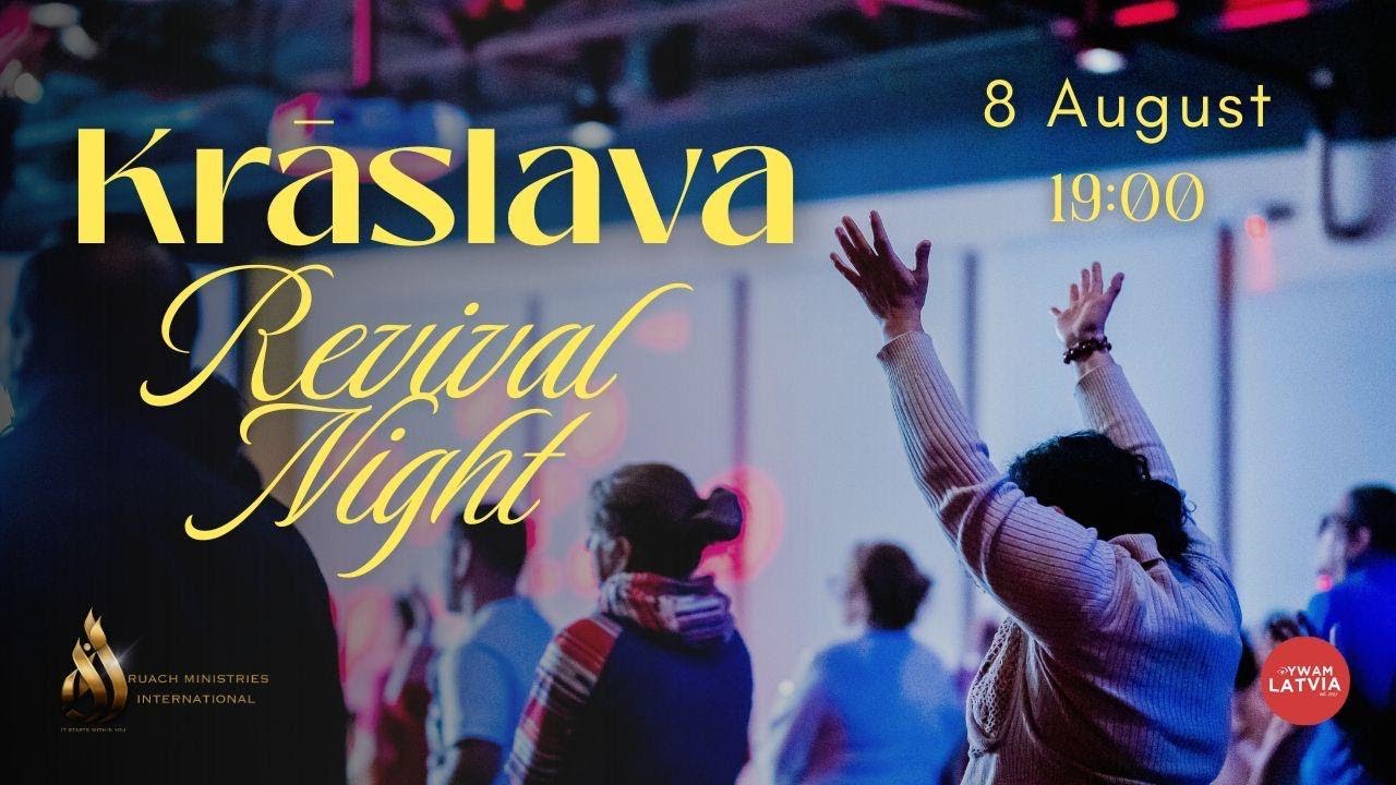 Revival Night |  August 2025 | Krāslava Latvia | Ruach Ministries International