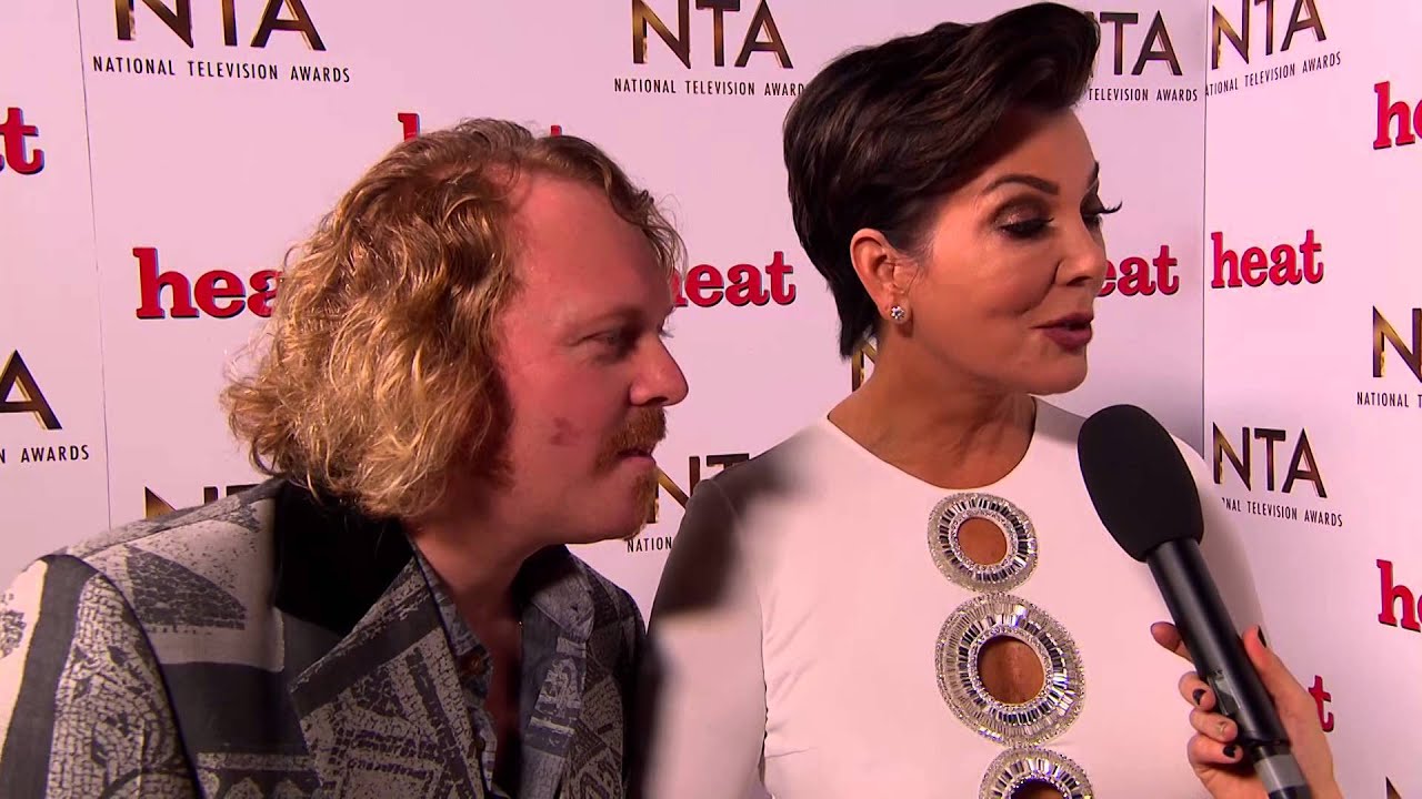 Backstage at the NTAs with Kris Jenner... & Keith Lemon