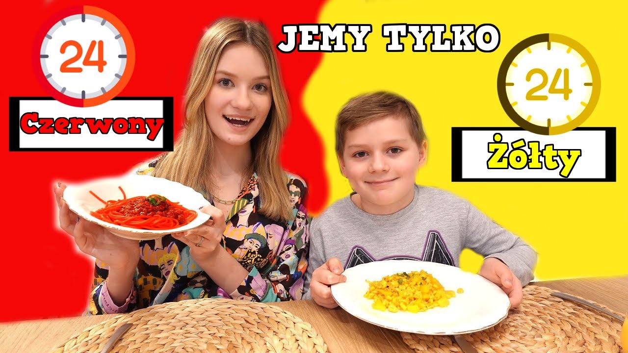 JEMY TYLKO JEDEN KOLOR JEDZENIA PRZEZ 24H