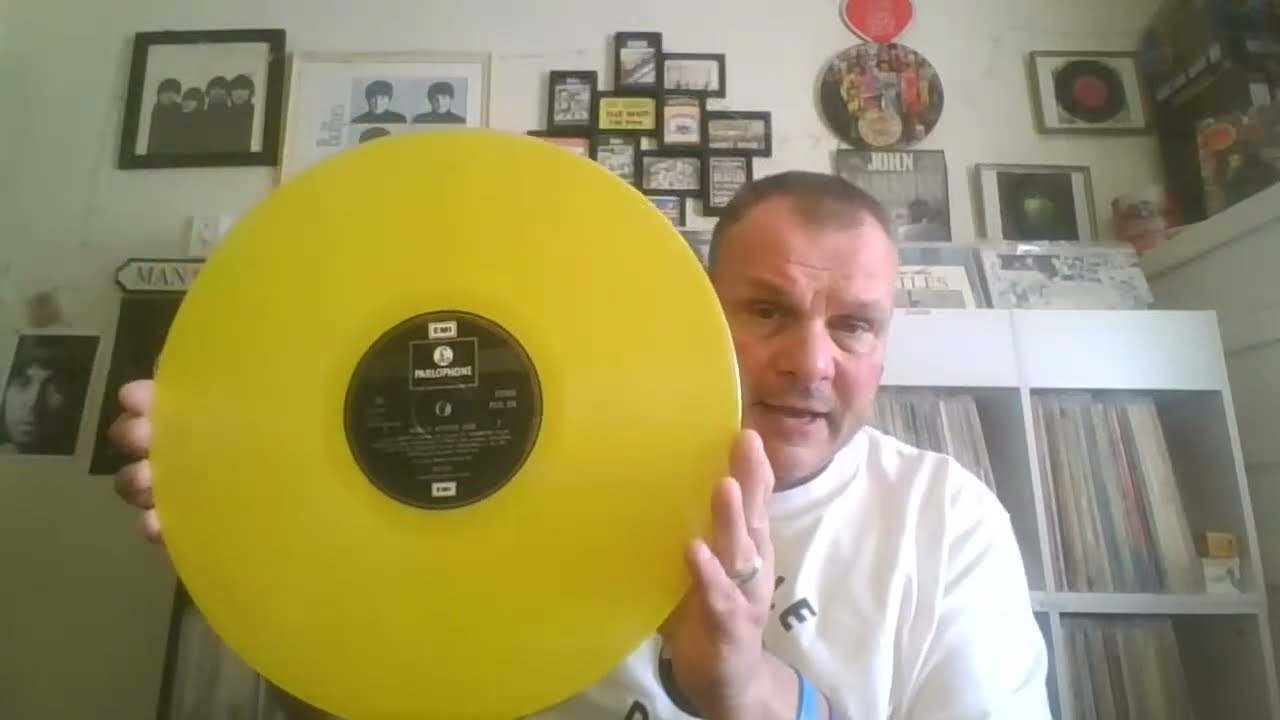 Альбом The Beatles UK Export Issue, Magical Mystery Tour, желтый винил.
