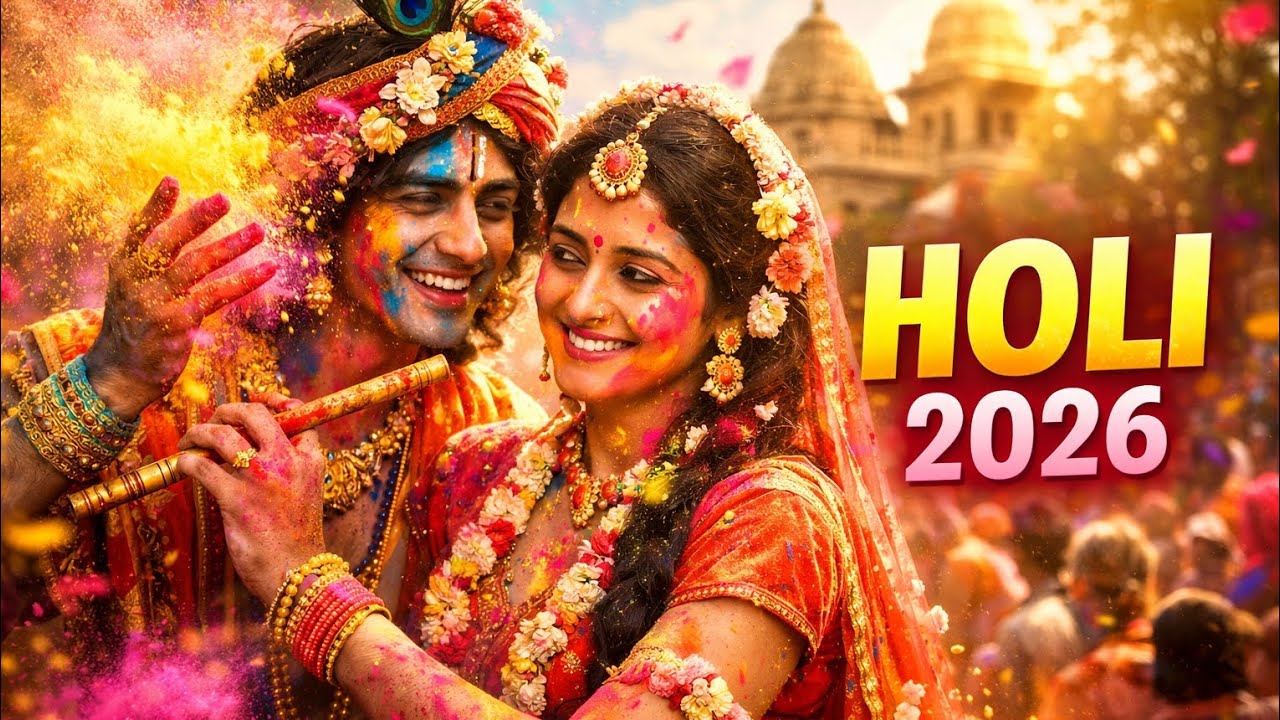 Holi Re Holi 2026 | Radha Krishna Fast Beat Dance | Nantu |Dotma