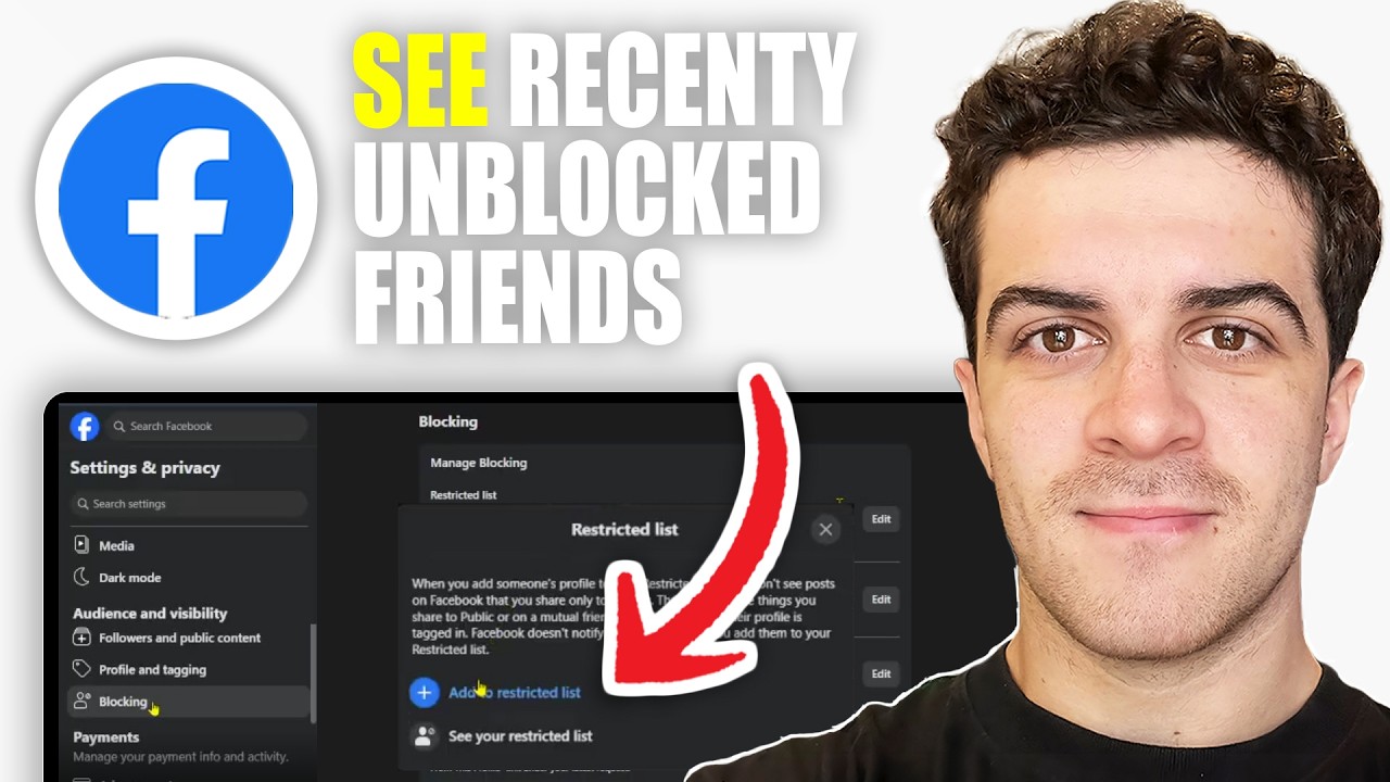 How to See Recently Unblocked Friends on Facebook App (2026 Guide)