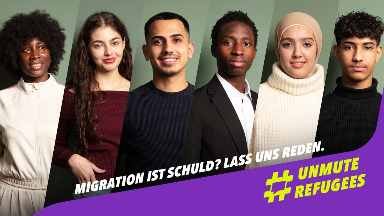 #UnmuteRefugees: Wir reden über Geflüchtete. Aber hören wir ihnen zu?